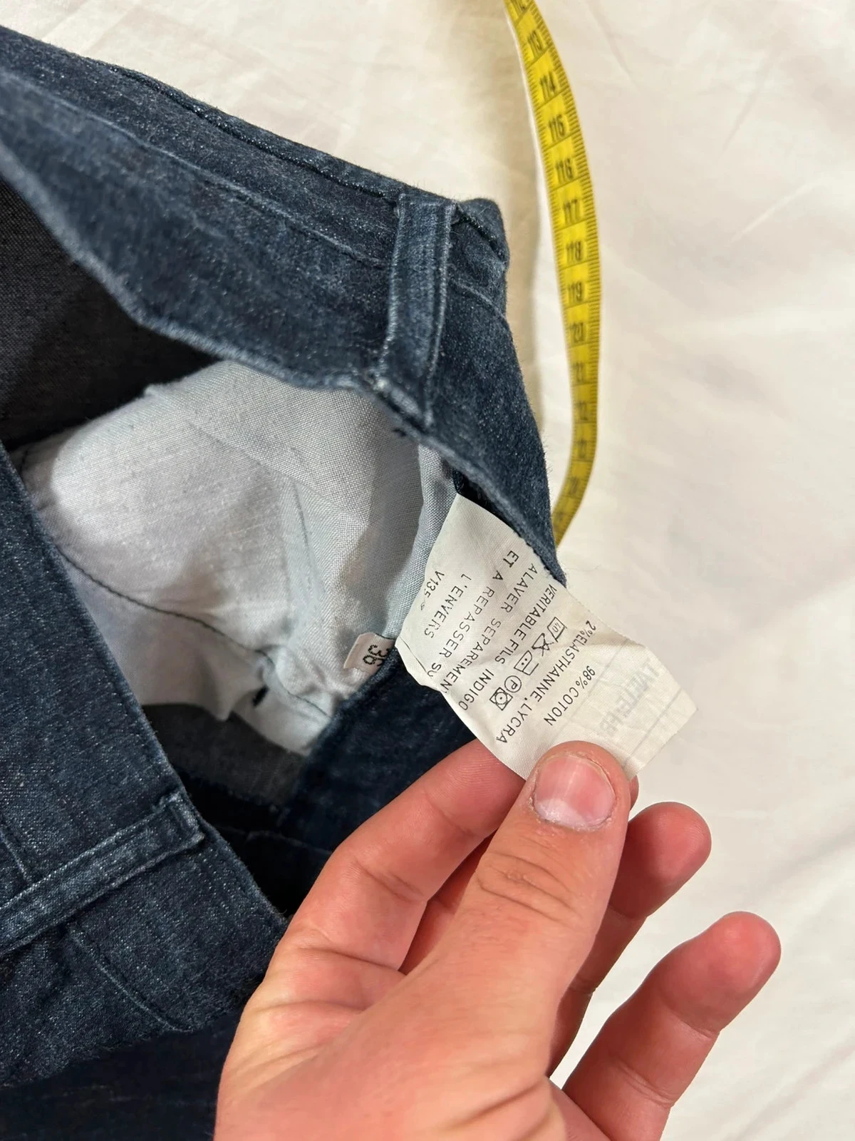 Pantalón vaquero azul marino stk – photo 16
